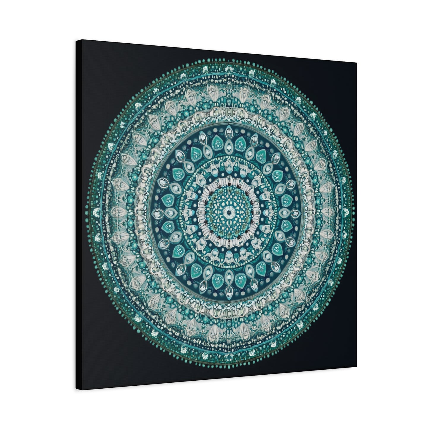 Bohemian Mandala Canvas Art - Stretched Matte Wall Decor