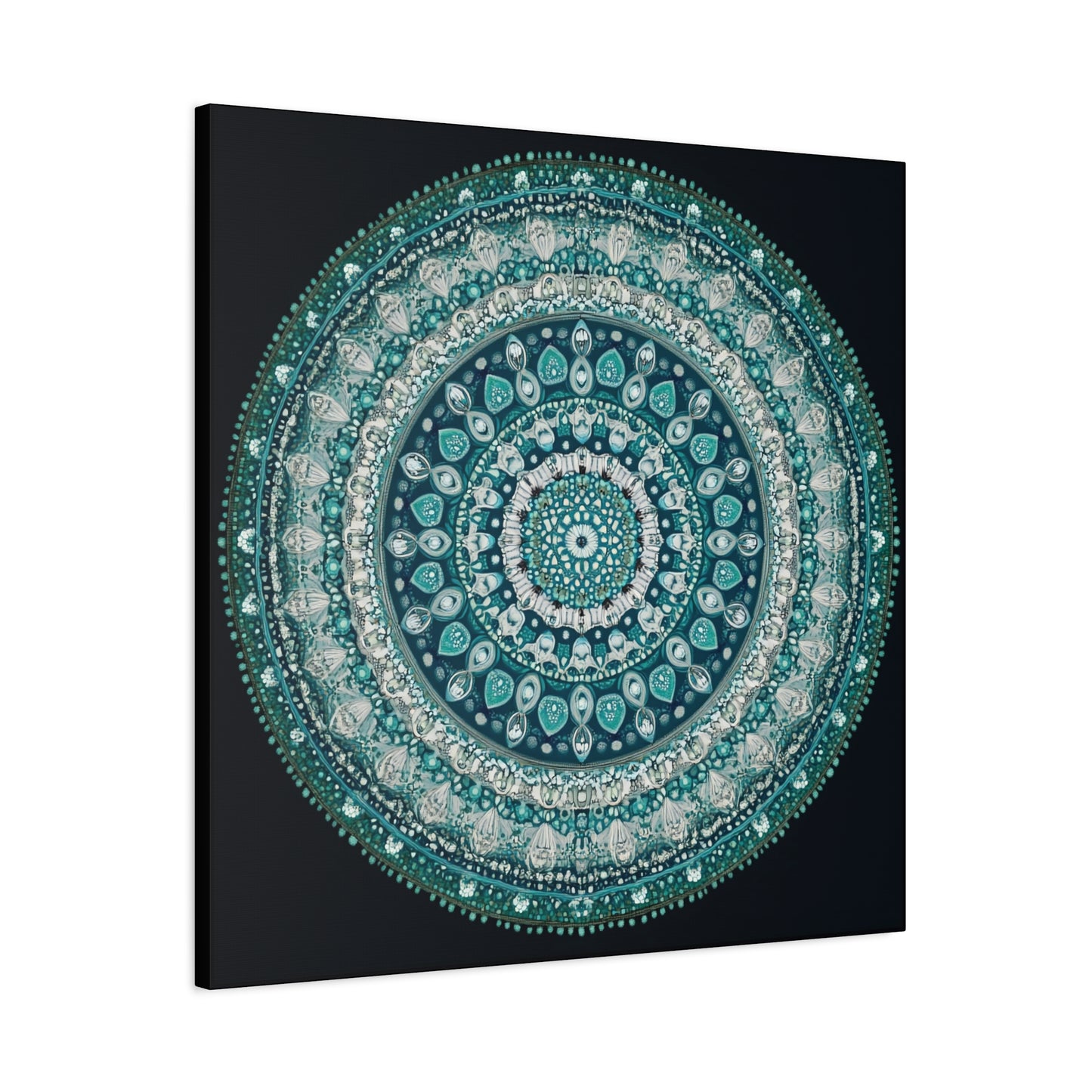 Bohemian Mandala Canvas Art - Stretched Matte Wall Decor