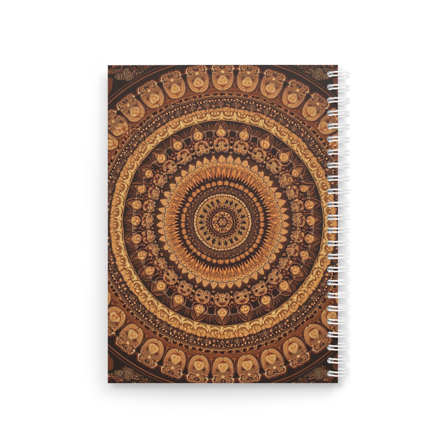 Bohemian Mandala Spiral Notebook - Perfect for Journaling, Gift for Art Lovers