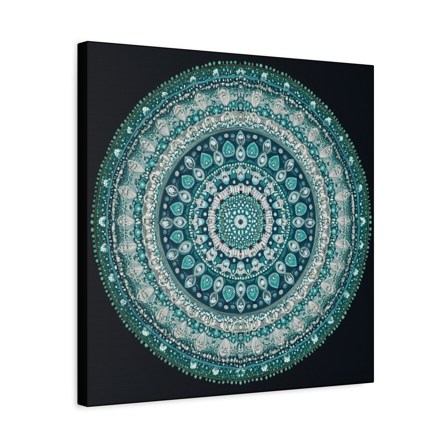 Bohemian Mandala Canvas Art - Stretched Matte Wall Decor