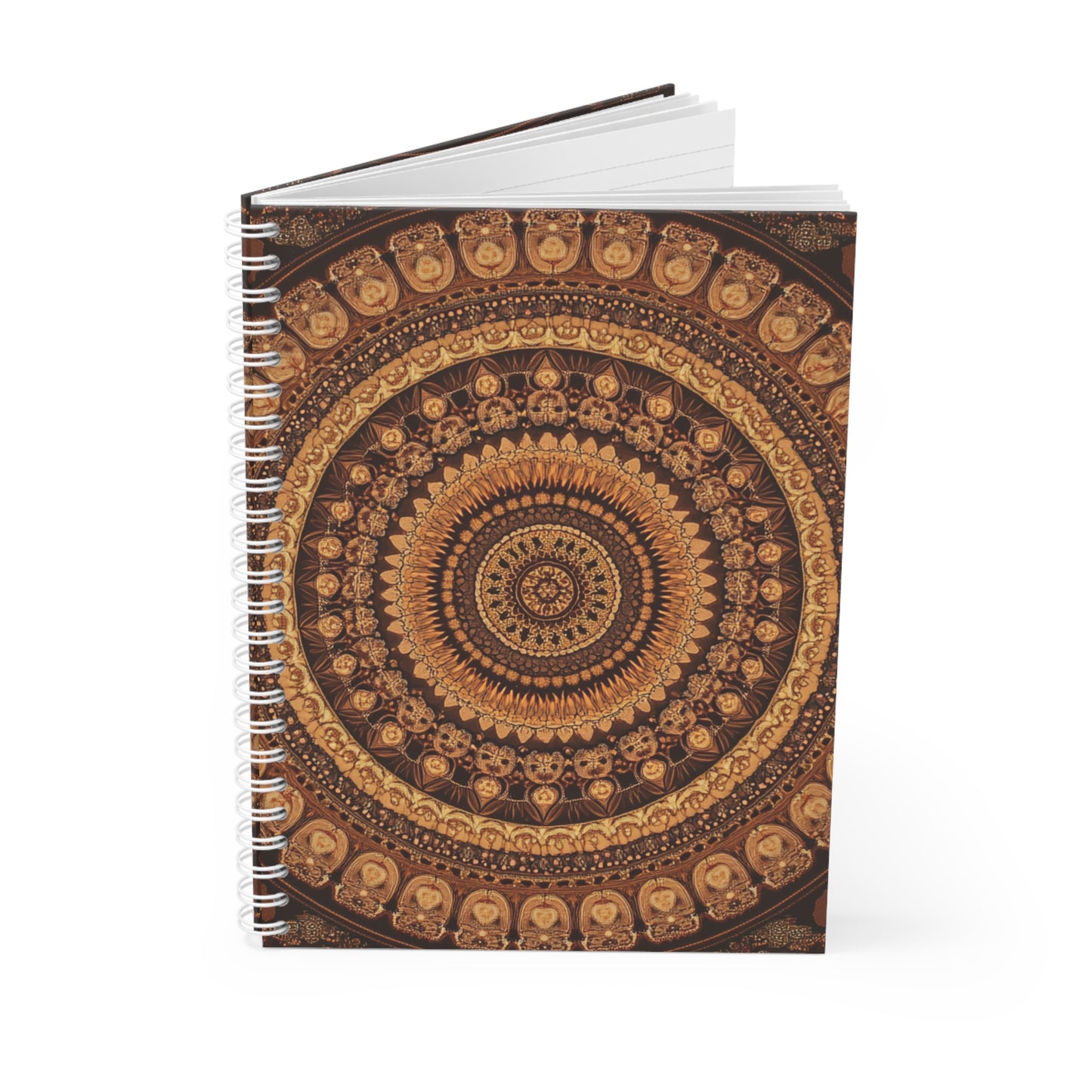 Bohemian Mandala Spiral Notebook - Perfect for Journaling, Gift for Art Lovers