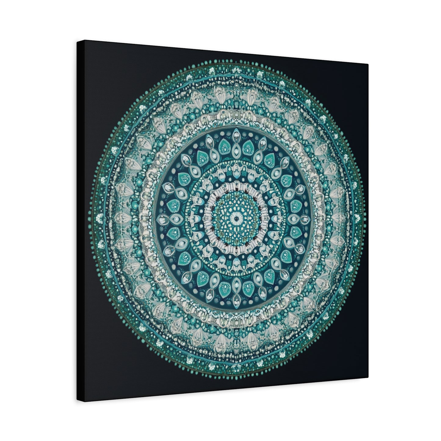 Bohemian Mandala Canvas Art - Stretched Matte Wall Decor