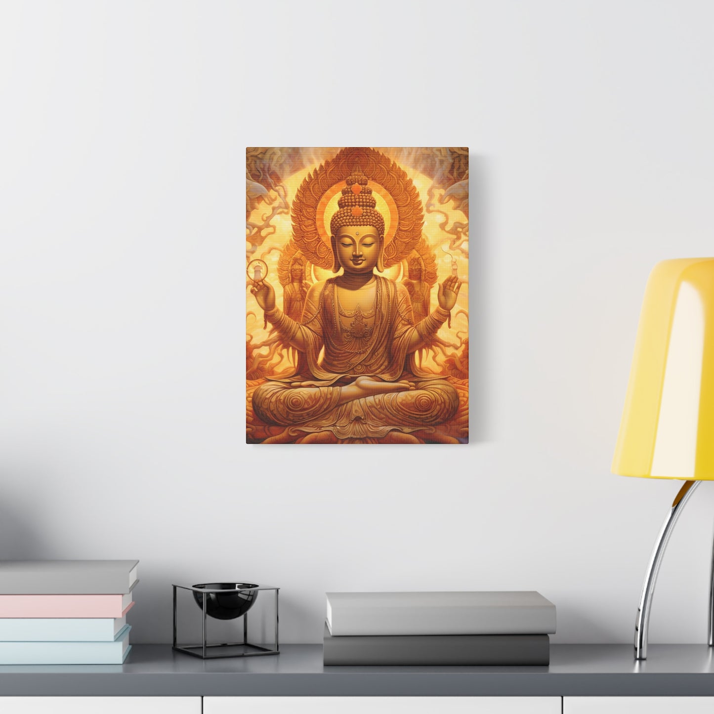 Serene Buddha Canvas Wall Art - Spiritual Home Décor