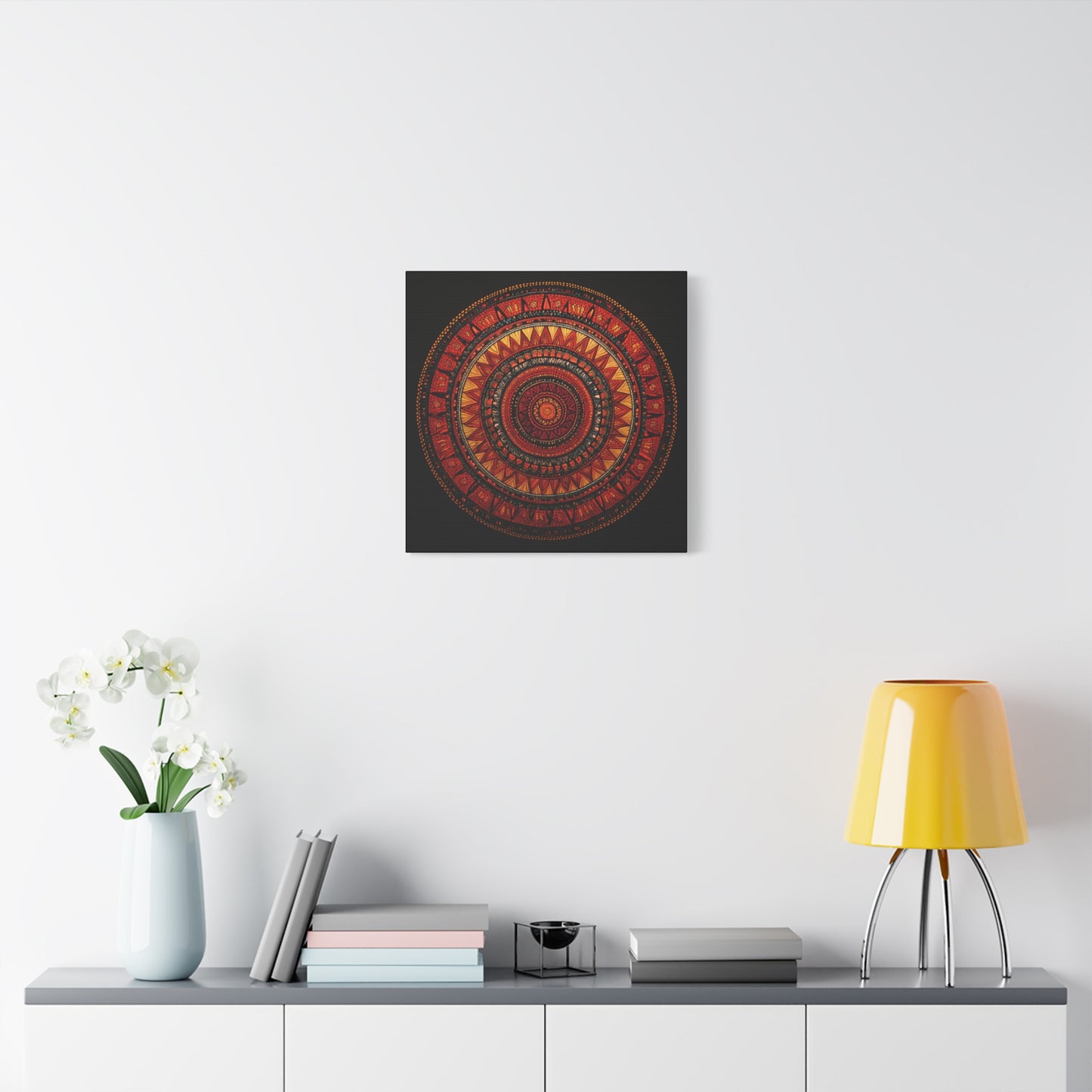 Bohemian Mandala Canvas Art - 1.25" Stretched Wall Decor