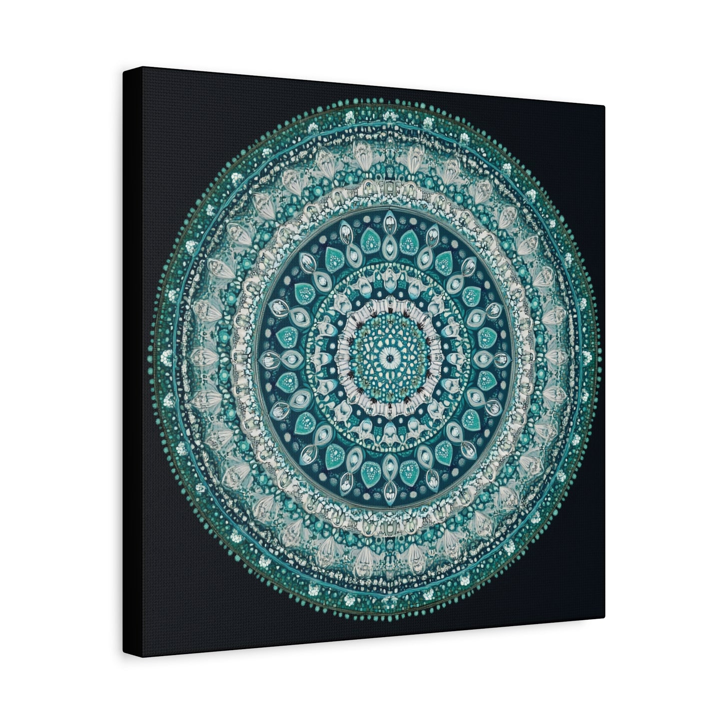 Bohemian Mandala Canvas Art - Stretched Matte Wall Decor