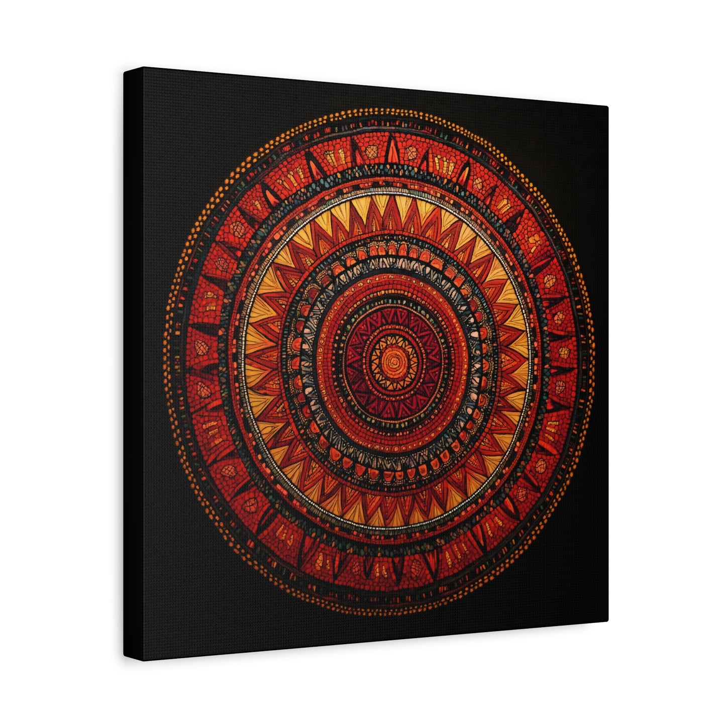 Bohemian Mandala Canvas Art - 1.25" Stretched Wall Decor