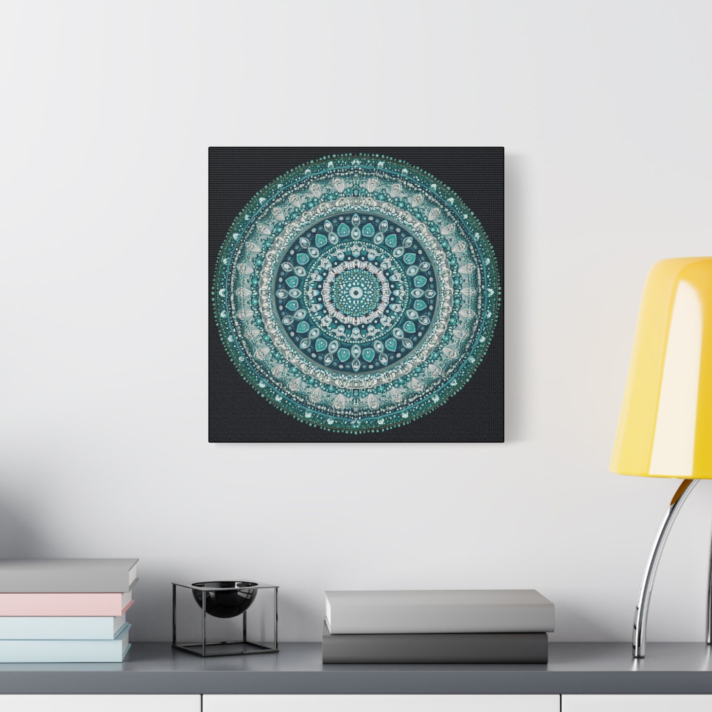 Bohemian Mandala Canvas Art - Stretched Matte Wall Decor