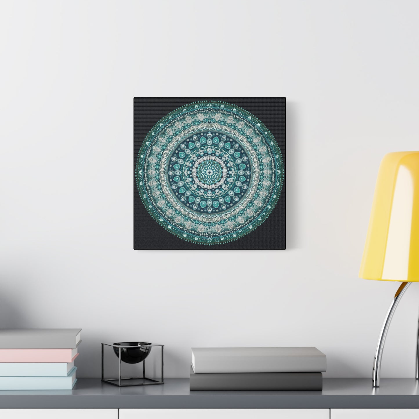 Bohemian Mandala Canvas Art - Stretched Matte Wall Decor