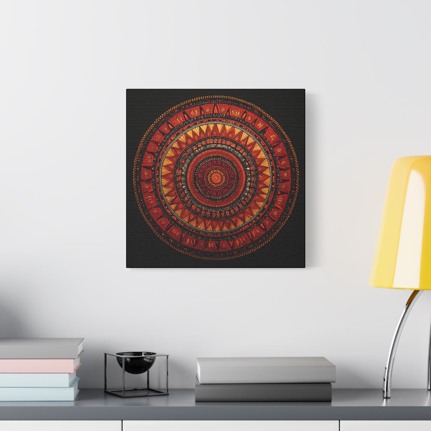 Bohemian Mandala Canvas Art - 1.25" Stretched Wall Decor
