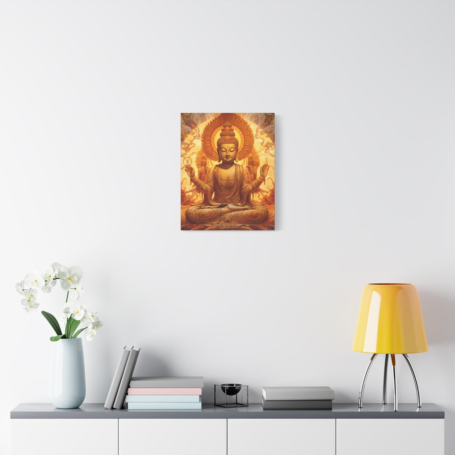 Serene Buddha Canvas Wall Art - Spiritual Home Décor