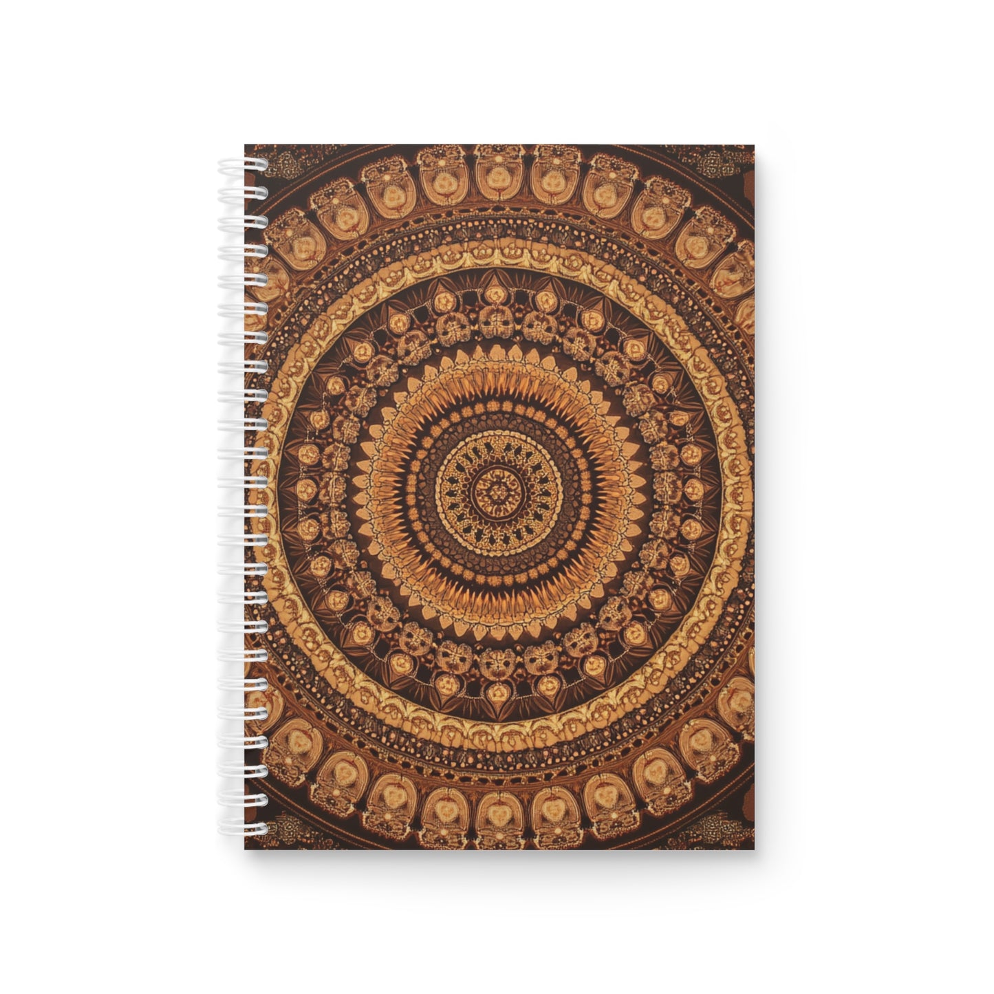 Bohemian Mandala Spiral Notebook - Perfect for Journaling, Gift for Art Lovers